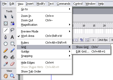 show grid image